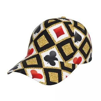 Голф шапка мъже Бейзболна шапка Златна Алиса в страната на чудесата покер Случайни Snapback шапка Открит хип-хоп шапки за мъже жени Унисекс