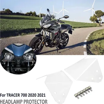 За YAMAHA TRACER700 Tracer 700 Tracer 7 GT MT-07 2020 2021Прозрачна защита на фаровете Аксесоари за мотоциклети