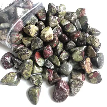 100g груб дракон кръв кварц tumbled камък естествен кристал чакъл 20-30mm за продажба