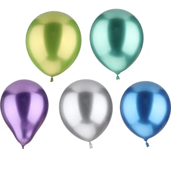 20pcs комплект 5 инчов зелен латекс парти балони за рожден ден рожден ден балони за рожден ден латекс парти балони латекс балон злато