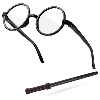 24 бр. Моливи и очила за пръчици Wizard Party Favors, Wizard Party Supplies Тема Подаръци за рожден ден за тийнейджъри момчета деца