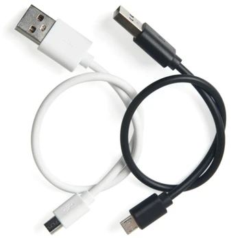 300pcs Портативен 25CM USB кабел за данни за iPhone Short 2A Бързо зареждане Micro Type C Sync кабел за зареждане на данни за Android телефон