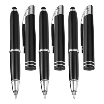 3Pcs многофункционални LED светлинни писалки LED осветени писалки Преносими писалки с леки офис писалки
