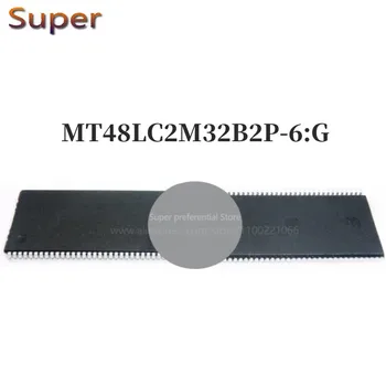 5PCS MT48LC2M32B2P-6:G TSOP SDRAM 64Mb