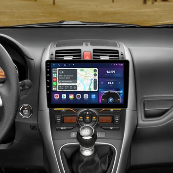 Android 12 8G+256G QLED 2000*1200 CarPlay Car Radio Toyota Auris 1 E150 2006 - 2012 Bluetooth 5.0 GPS стерео Автомобилна мултимедия