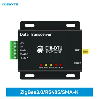 CC2530 Zigbee 3.0 Безжична станция за предаване на данни RS485 20dBm CDEBYTE E18-DTU (Z20-485) DC8 ~ 28V Zigbee Data Transceiver