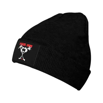 Cool Alive Pearls Jam Hats Autumn Winter Skullies Beanies Ski Music Band Heavy Metal Caps Унисекс плетена шапка