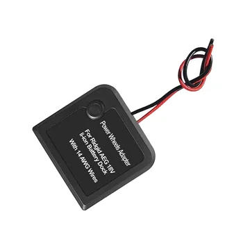 DIY адаптер за батерия за Ridgid за AEG 18V литиево-йонен конектор за захранване 14AWG електрически инструменти
