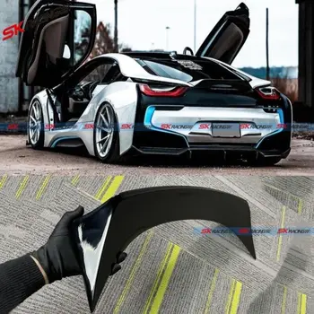 Gloss Black Rear Trunk Lip Spoiler Wing Duckbill пасва на BMW i8 I8 Coupe 2014-2018 Аксесоари за кола Bodykit