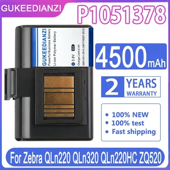 GUKEEDIANZI Резервна батерия P1051378 P1023901 За зебра QLn220 QLn320 QLn220HC ZQ520 4500mAh Batterij + Track NO