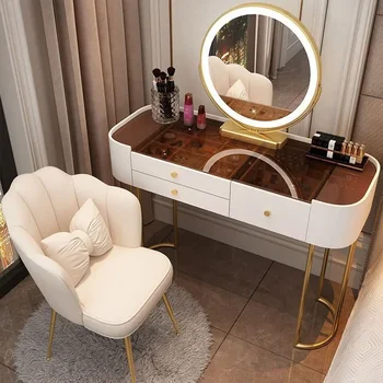 HOOKI Официален скрин Висококачествена светлина Луксозна спалня Модерна минималистична 2023 Нов малък апартамент Nordic Instagram стил Направете