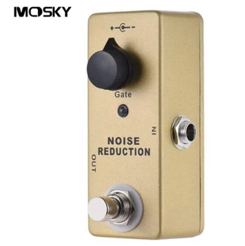 Mosky шум порта китара ефект педал намаляване на шума електрическа китара процесор ефекти педал подкрепа китара части звуков миксер