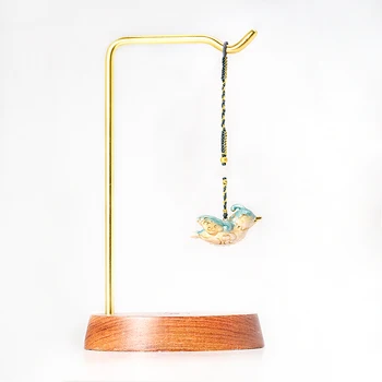Mulberry Bird Благоприятна декорация Медна позлатена колекция от студен емайл Занаятчийски магазин Компания за откриване на подарък