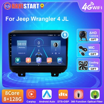 NAVISTART Autostereo Android 10 За Jeep Wrangler 4 JL 2018-2019 Мултимедия Видео плейър Навигация GPS Стерео No 2din 2 din DVD