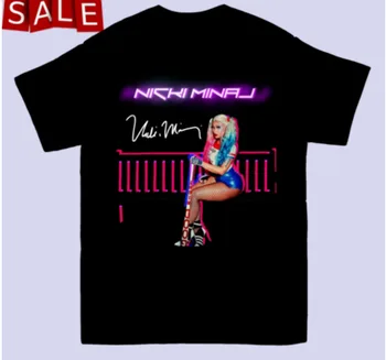Nicki Minaj Signature тениска всички размери, Коледна риза, нова гореща нова риза подарък дълги ръкави