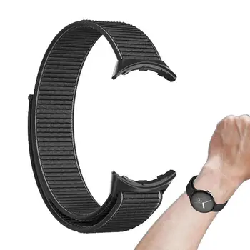 Nylon-Band Съвместим за Google Pixel Smartwatch Спортен часовник Лента за китката Каишка Гривна за часовник Замяна на колан Sweatproof-Band
