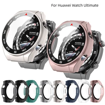 PC защитен калъф + филм за Huawei Watch Ultimate Smartwatch Удароустойчив твърд цял екран Shell / W мащаб