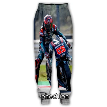 phechion нови мъже / жени Quartararo 20 3D отпечатани ежедневни панталони мода улично облекло мъже хлабав спортни дълги панталони F153