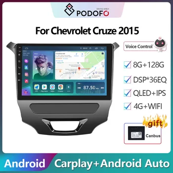 Podofo За Chevrolet Cruze 2015 Автомобилно радио Мултимедия Видео плейър Навигация стерео GPS Android No 2din 2 din dvd Head Unit