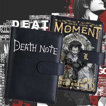 Аниме DEATH NOTE Yagami Light Cosplay A6 Notebook Jotter Student Note Pad Училищни пособия Скицник Cosplay подарък