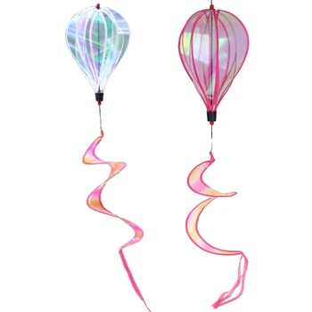 Балон с горещ въздух Вятърна въртяща се въртележка Въртящи се градински тревни площи декор Детски подарък
