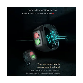Възрастен GPS тракер 4G телефон Watch SOS Едно ключово обаждане Анти-скитащ тракер Спортна гривна Сърдечен ритъм Кръвен монитор