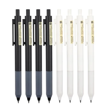 гел писалка прибиращо се черно мастило Химикалка за писане 0,5 мм пълнители Офис училищни пособия Канцеларски материали