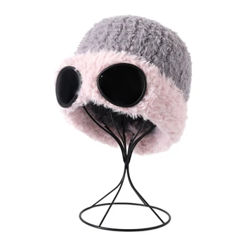 Еластична черепна шапка Топла шапка за ухо Защитна капачка за ухо Студено време Beanie Шапки