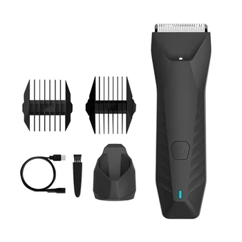 Електрически тример за коса Body Groomer Самобръсначка за брада LED самобръсначка за мъже Машинка за подстригване