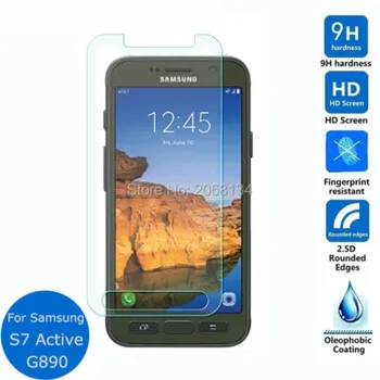 За Samsung Galaxy S7 активно закалено стъкло оригинален 9h предпазител защитен филм взривозащитен екран протектор за G891