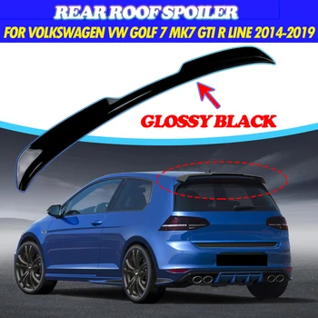 Заден багажник спойлер багажник спойлер устна гланц черен ABS крило спойлер за Volkswagen VW Golf 7 MK7 GTI R линия 2014-2019 кола стайлинг