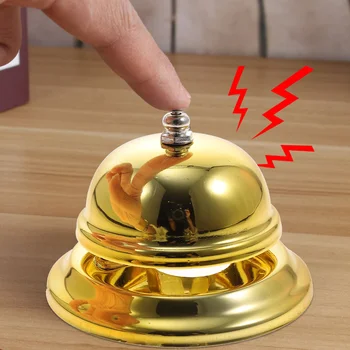 Златни ръце Натискане Creative Service Bell Ресторант Call Bells Рецепция Клиент Bell