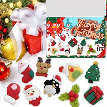 Коледен адвентен календарДекомпресионна играчка декорация Страхотен подарък Коледни консумативи Коледни подаръци Аксесоари Адвентен календар