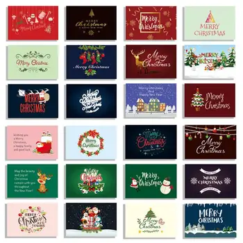 Коледни картички Весели празнични картички Зимна Коледа Нова година Поздравителни картички за всички поводи Празнични картички с пликове