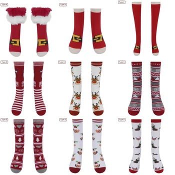 Коледни чорапи Коледен декор за дома Весела Коледа Украшение Коледни подаръци Държачи Чорапи Честита Нова Година Коледа Консумативи Чорапи