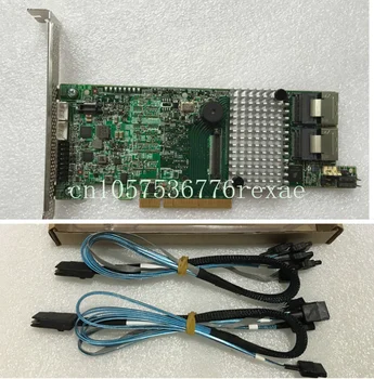 Контролер Raid карта + 2pcs 8087-sata за LSI 9271-8i PCI-E 3.0 8-порт 6Gbps SATA / SAS RAID 0/1/5/6/10/50/60
