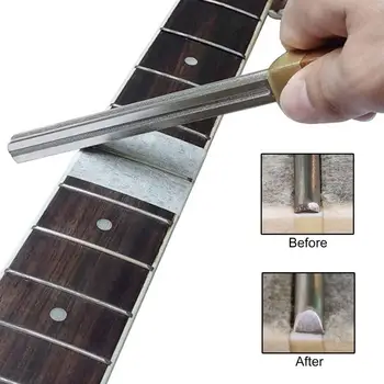 Лесно работи Compact Fret File Repair String Luthier Tool for Bass