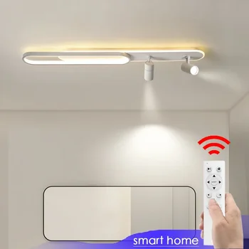 Модерни нови LED таванни лампи с прожектор за хол Кухненски коридор Вътрешна дълга лента акрилни полилеи Led светлини