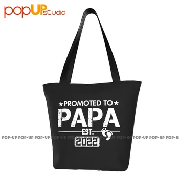 Мъжете са повишени в татко за първи път бащи татко подарък ретро чанти за многократна употреба пазарска чанта Crossbody чанта