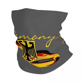 Немски флаг и орел Бандана врата маншет отпечатани магия шал топло лента за глава открит спортове за мъже жени възрастни ветроупорен