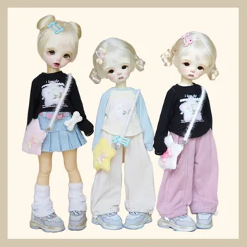 Ново пристигане BJD кукла дрехи за 1/6 BJD YOSD кукла тениска панталони пола кукла облекло аксесоари (с изключение на кукли)